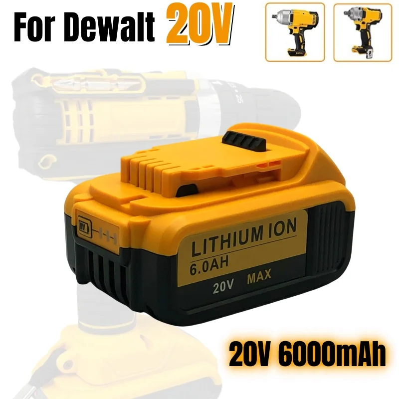

FOR DEWALT DCB609 Impact Driver Electric Driver With 20V Lithium Battery Brushless battery screwdrivers High Torque Power Tools