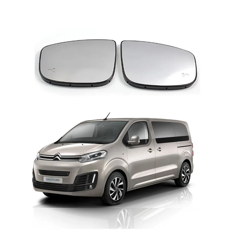 For 13-19 Citroen SPACE TOUR heated rearview mirror reflectors