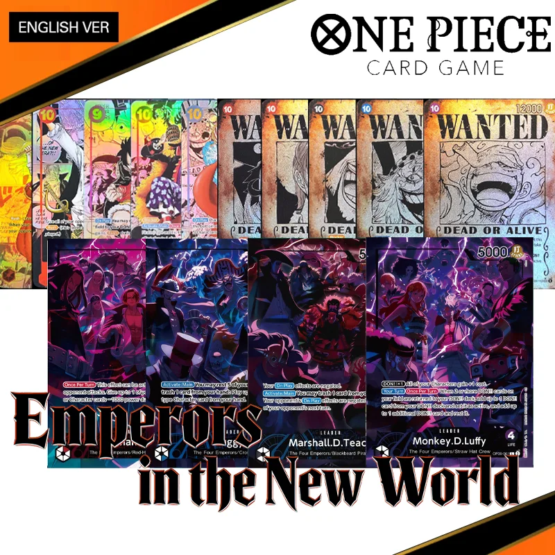 Diy One Piece CARD Emperors in the New World English Version 2nd