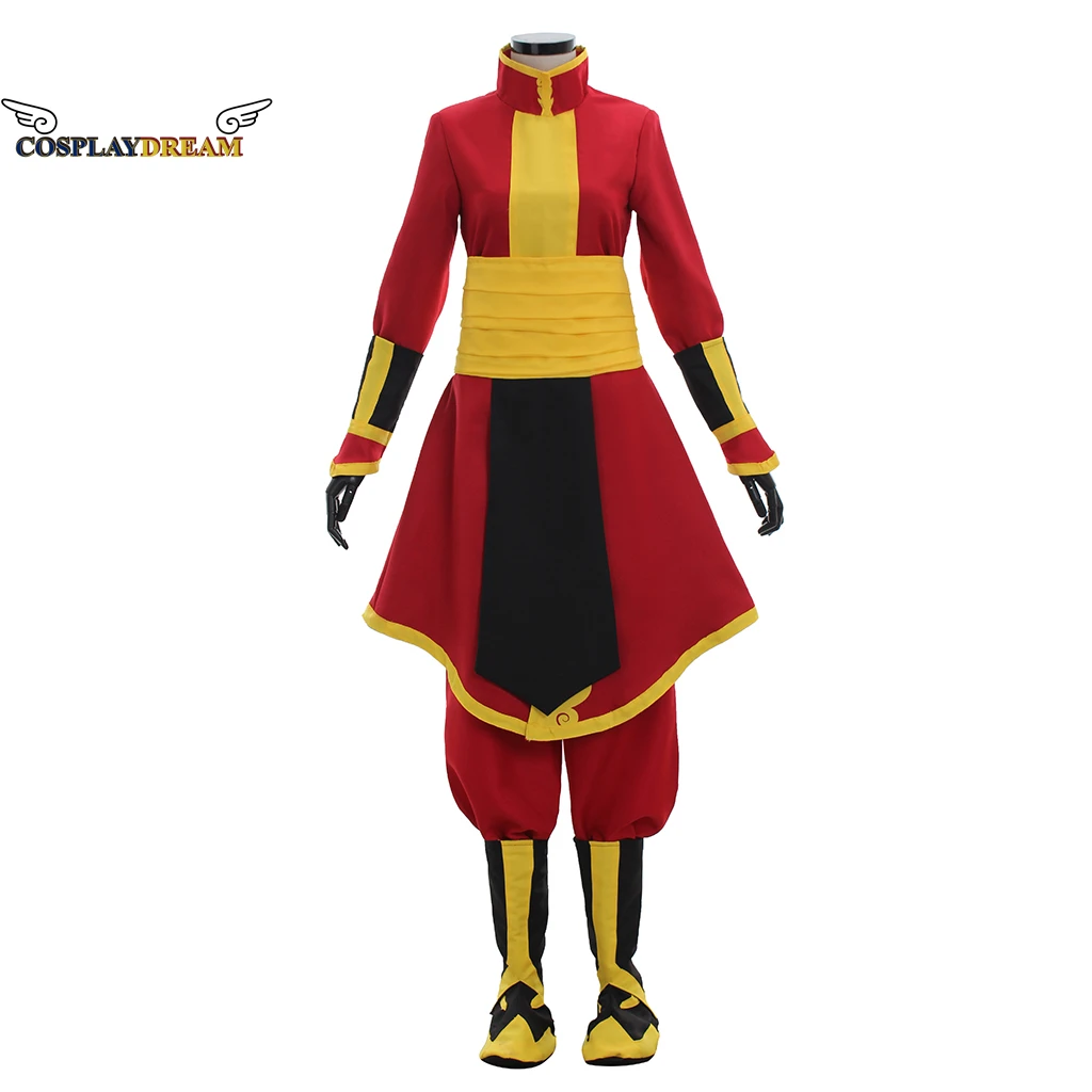 Avatar de l'anime: la dernière tenue de Cosplay du maître de l'air, Costume de Cosplay Prince Zuko Azula, uniforme de fête d'halloween pour adultes, vêtements de noël