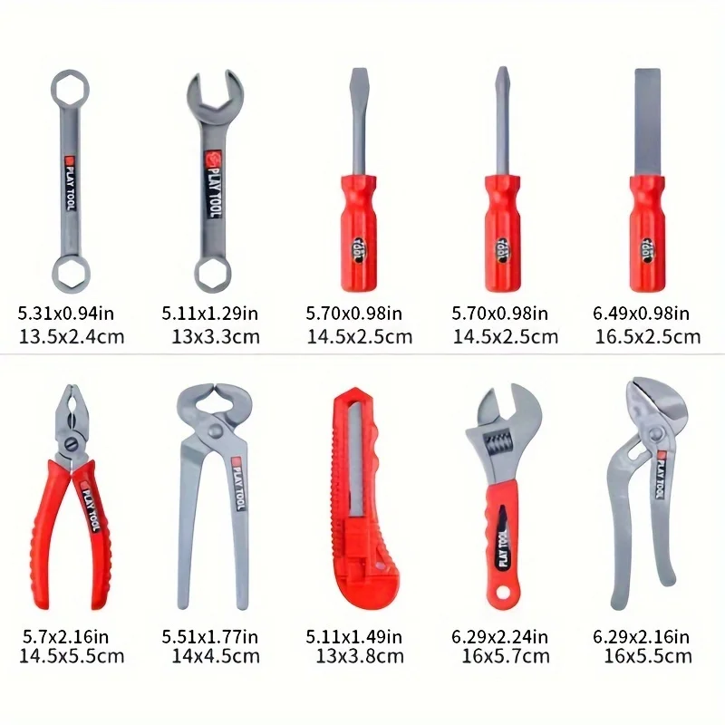 Juego de caja de herramientas para juegos familiares, juguetes para juegos en casa con destornillador, taladro, motosierra y herramientas de simulación de reparación