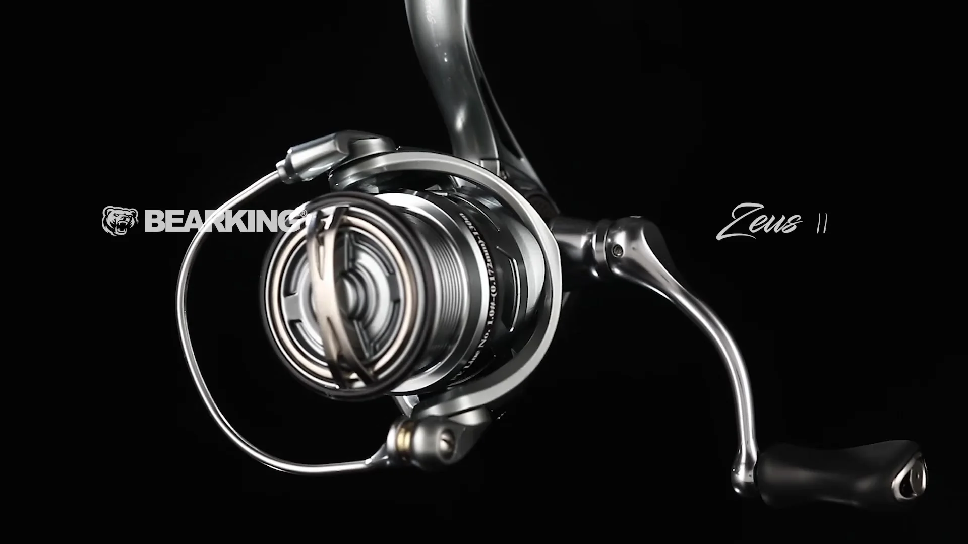 BEARKING Zeus II série 800-3000 modèle 9BB roulement en acier inoxydable 5.2: 1 système de traînée de moulinet de pêche puissance maximale de 7Kg