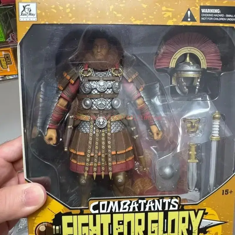 Xesray Glory Wars Series โรมัน Gladiatorlegion Centurion ทหารมาตรฐาน Bearer 7 นิ้ว Articulated Action Figure Wave 5