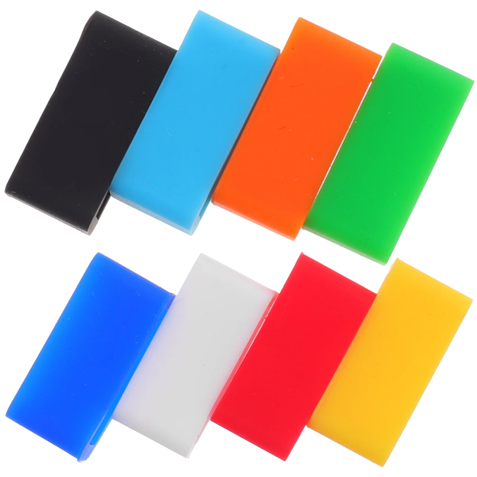 8 قطعة حزام الساعات مشبك حلقة حامل مكافحة سقوط حلقة حارس ل 14 مللي متر سيليكون العصابات موثوقة قبضة قوية أداء طويل الأمد