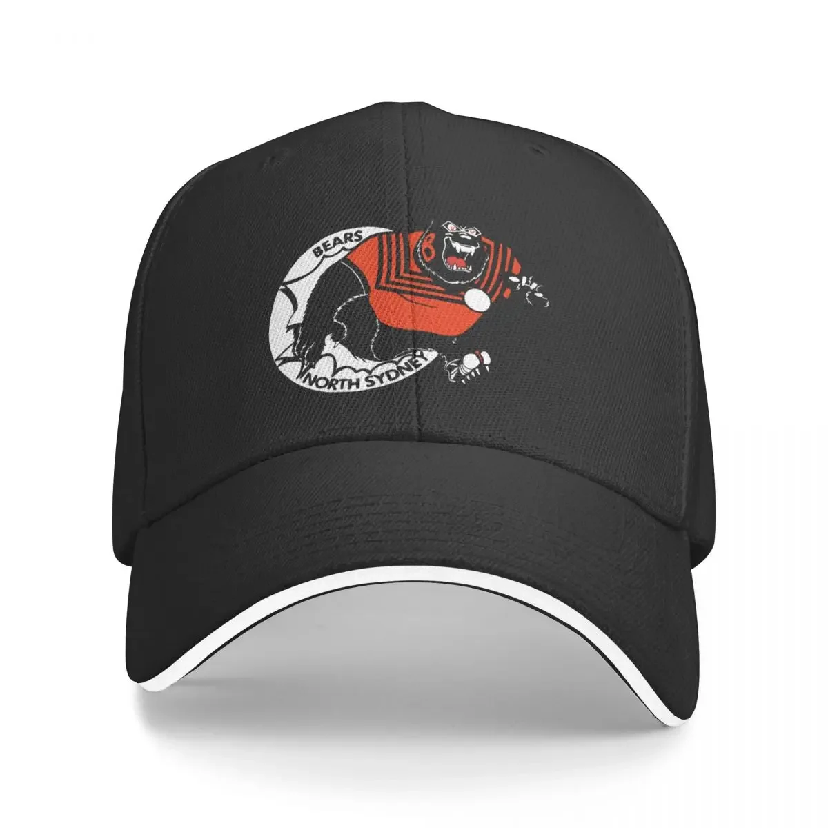 

North Sydney Bears Burst Logo Baseball Cap Wild Ball Hat Trucker Cap foam party Hat Baseball For Men Women's