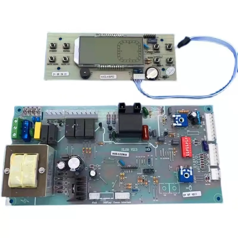 

Wall Mounted Boiler Control Board, Furnace Display Operator Circuit Board with Screen, Heating System Controller