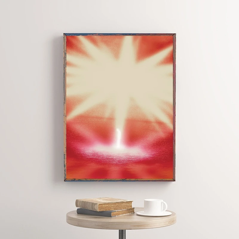 مجردة الكلاسيكية ضبابي الجمال المشارك طباعة أحلام الروح قماش اللوحة خمر جدار صورة فنية للديكور المنزل غرفة الحديثة