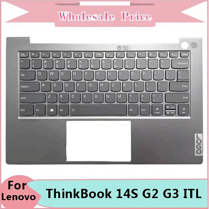 New Original For Lenovo Notebook ThinkBook 14S G2 G3 ITL K4-ACN ITL/IAP Laptop Palmrest Case Keyboard US English Version Upper C