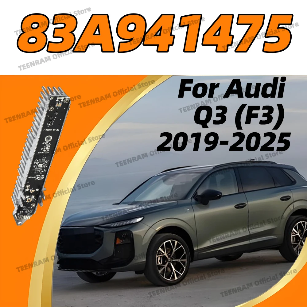 1Piece LED Angel Eye DRL Board Daytime Running Light Marker Module Unit 83A941475 For Audi Q3 2019-2025 2024 2023 2022 2021 2020