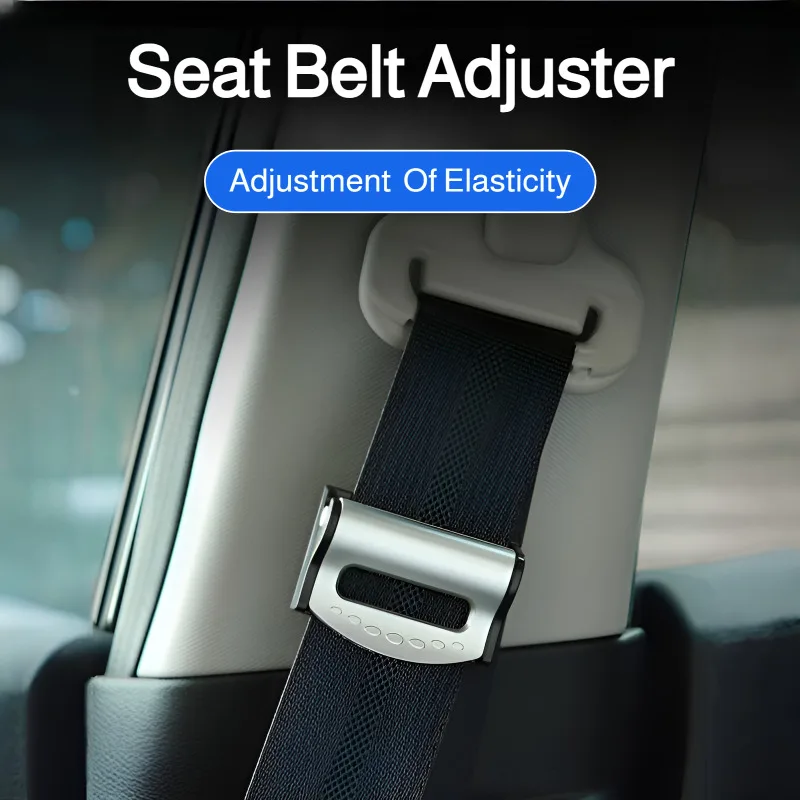 Belt Adjuster and Fixer (2-pack) - Reduces Restraint on Child Seat Belts, Smart Child Belt Opener, C