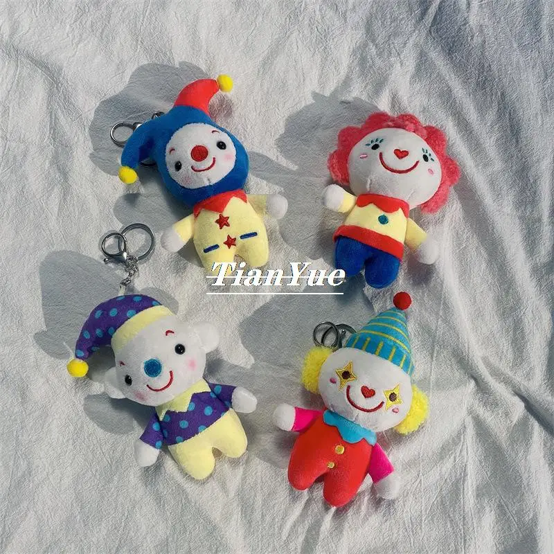 

Halloween Circus Clown Stuffed cute Holl Plush Christmas Gift Toys for New Year 12cm