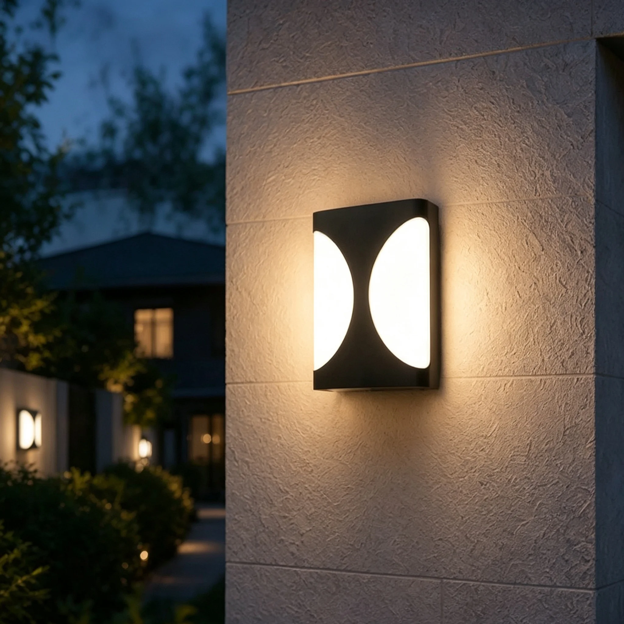Outdoor Lighting Up And Down - IP65 Waterdichte LED Buitenwandlamp voor Tuin,