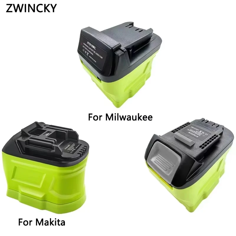 

Battery Adapter Converter for Ryobi 18V Battery Convert to Replacement for Dewalt/Makita/Milwaukee 18V Battery Power Tools