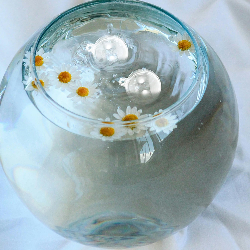 

10 Pcs Floating Ball Accessories Fish Tank Decor PVC Clear Balls Aquarium Ornaments Durable ABS Home Decoration