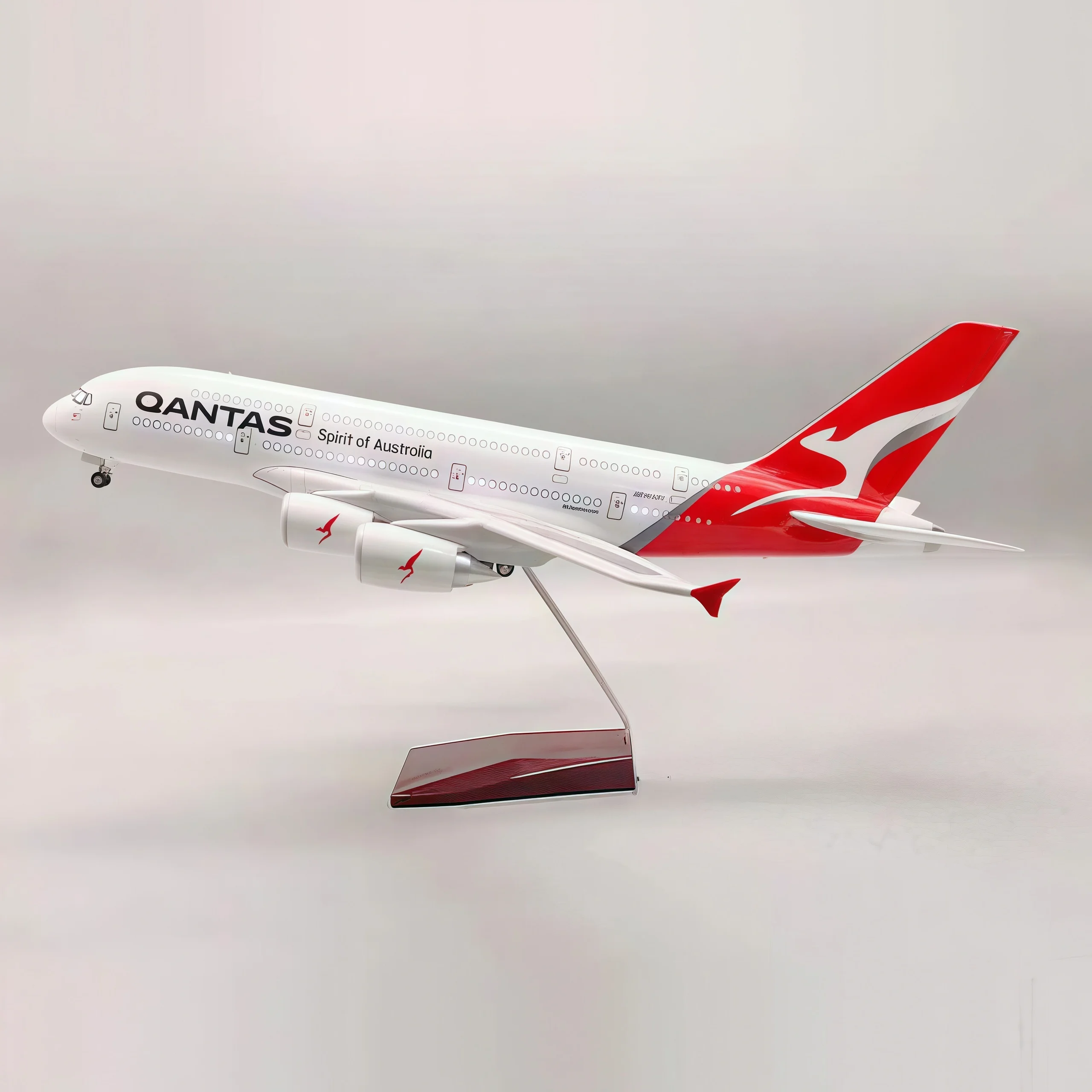 

20 cm alloy aviation model decoration Qantas A380 collection display gift