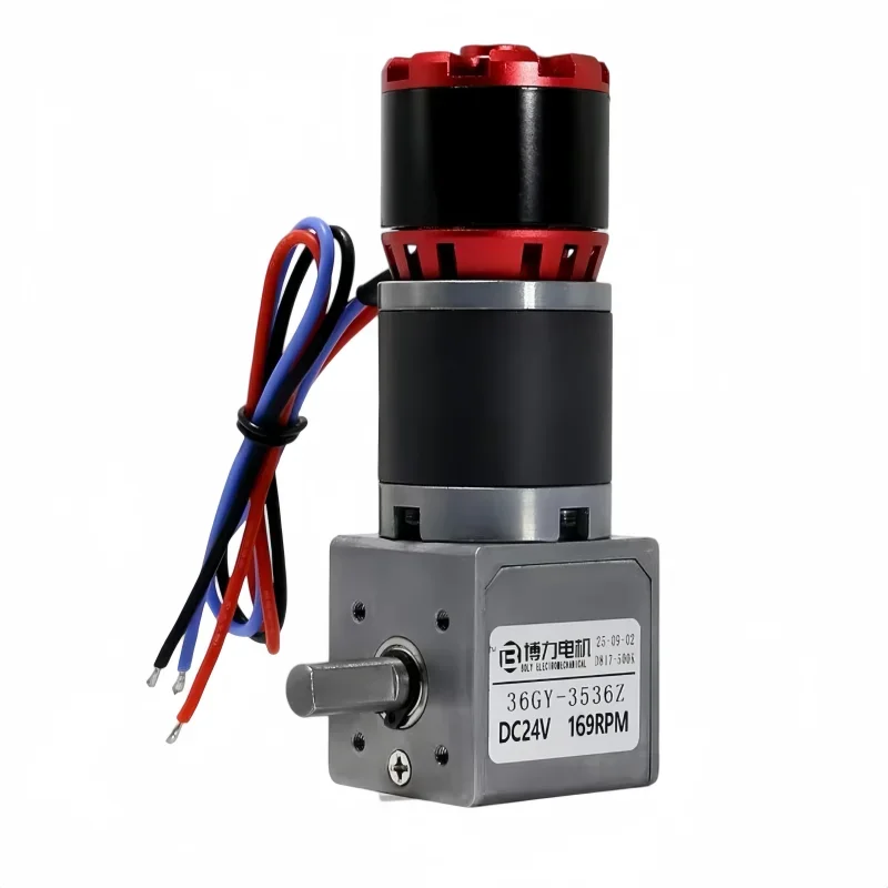 24V planetary direct current deceleration motor 36GY-3536Z with an external rotor and capable of forward and reverse rotation
