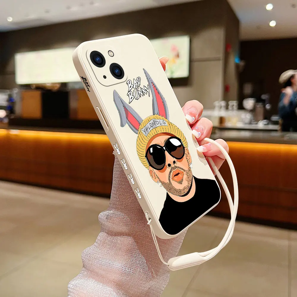 Bad Bunny X100PRE Phone Case For Samsung Galaxy S23 S22 S21 S20 Ultra Plus FE S10 S9 Note 20 10 Plus Silicone Cover