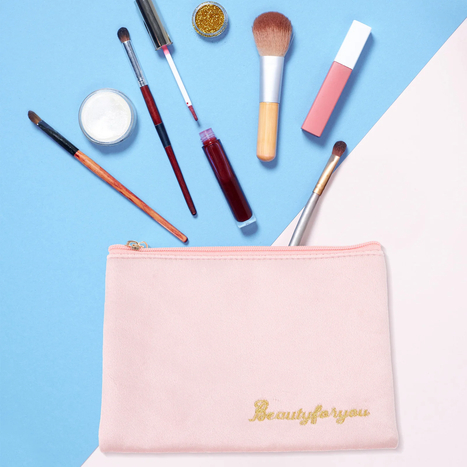 1 قطعة حقيبة حفاضات للنساء السفر منظم أساسي الحقيبة المحمولة للمناديل الصحية بطاقات الائتمان سماعات العناصر الصغيرة