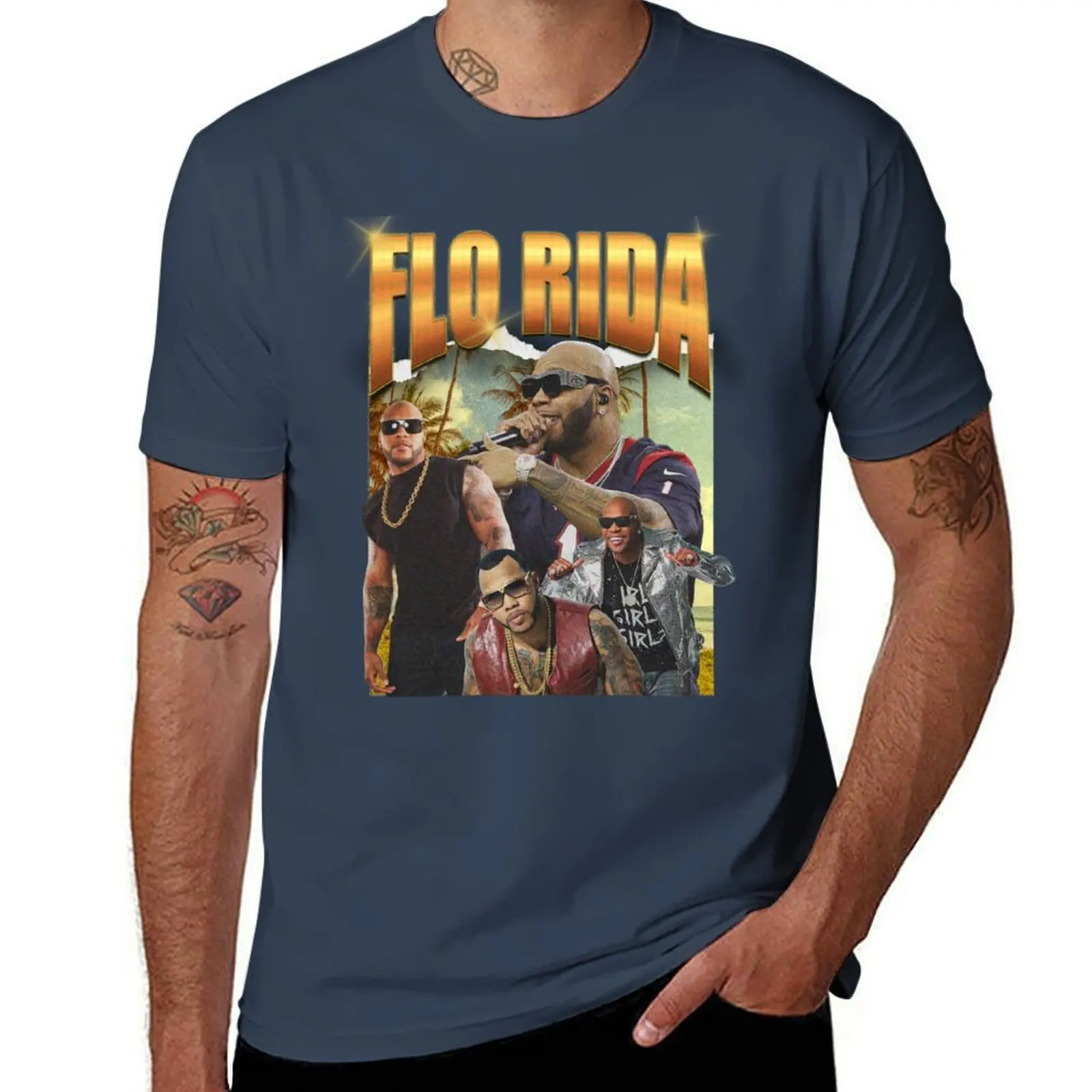 

BOOTLEG - Flo Rida T-Shirt t shirts for man graphic tees man t shirt graphic t shirt man designer T-Shirt
