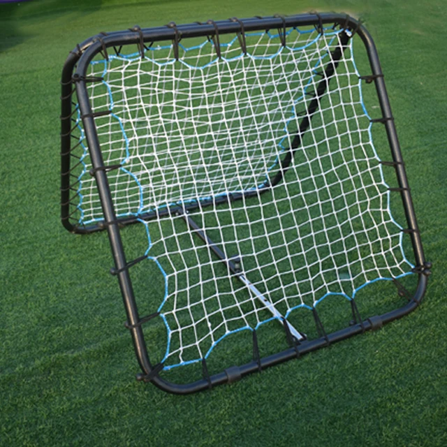 Peralatan latihan lipat target latihan passing sepak bola jaring rebounding 1mtr x 1mtr untuk latihan