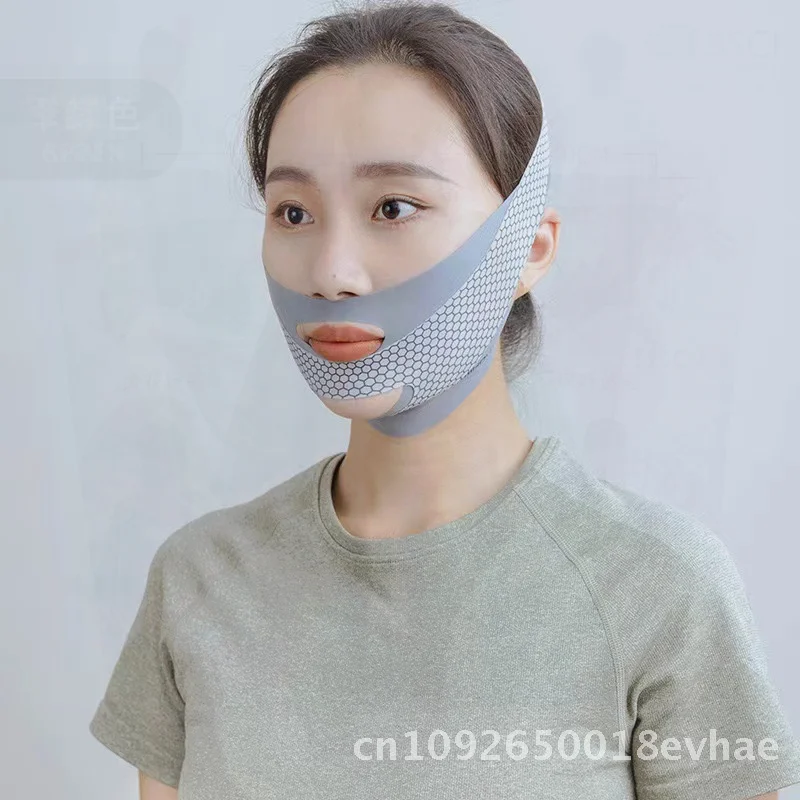 كامل الوجه رفع ضمادة الخامس الوجه النحت قناع الطيات الأنفية تنعيم الذقن المزدوجة تقليل الوجه التحف لشد #4