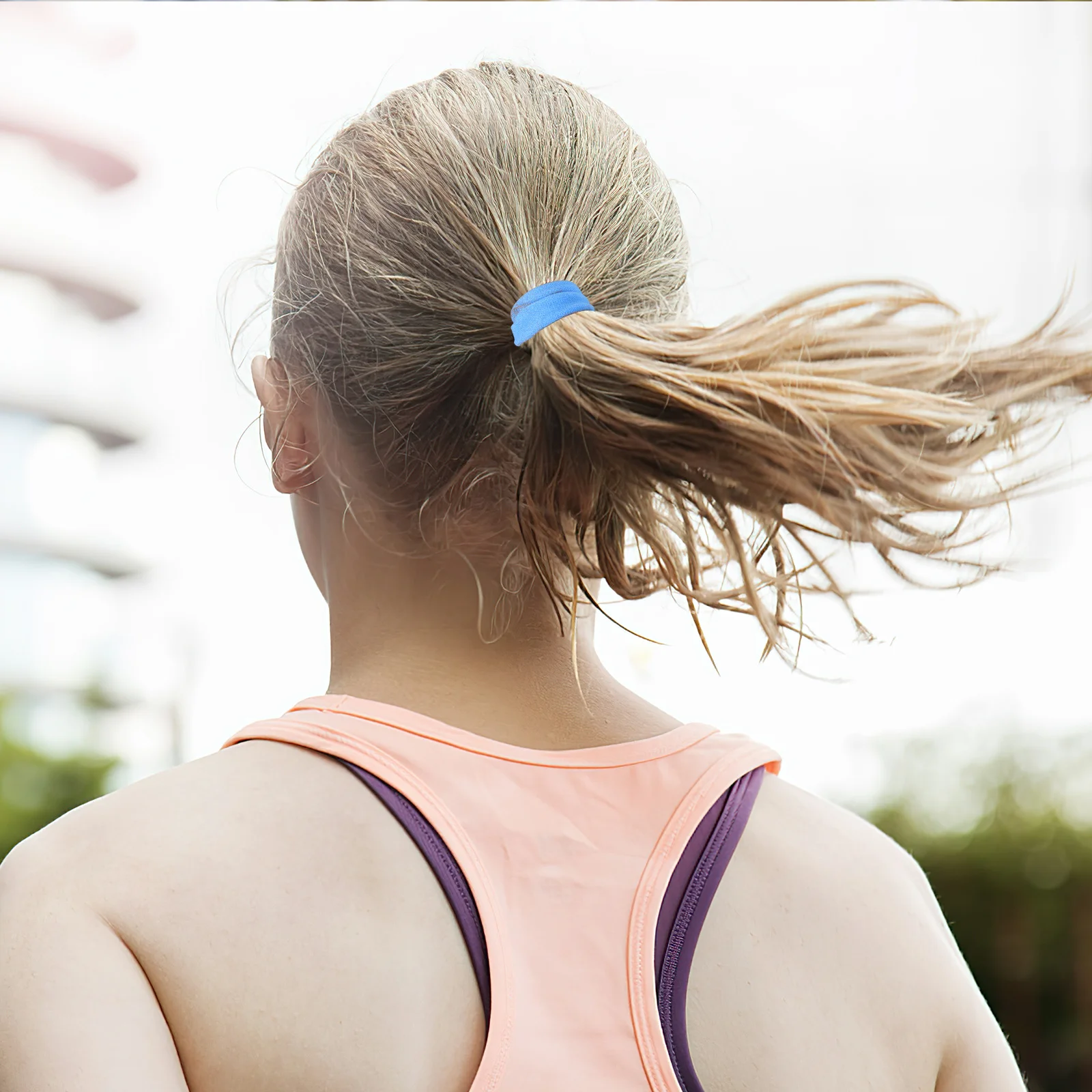 

20pcs High Elastic Colorful Ties Ribbon Ponytail Holders No Crease Stretchy Durable For Thick Curly Cute Accessories Party