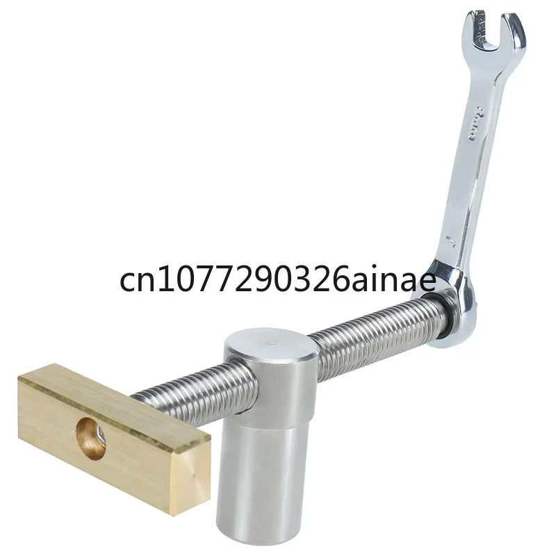 Woodworking Desktop Vice Tenon Table Block Fixed Fixture Locking Accessories Brass Baffle Stainless Steel Ratchet