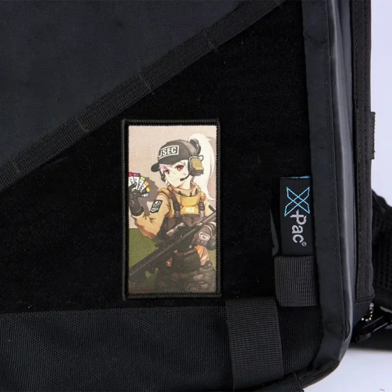 Parche táctico USEC anime – Velcro para mochila y uniforme - imagen 5