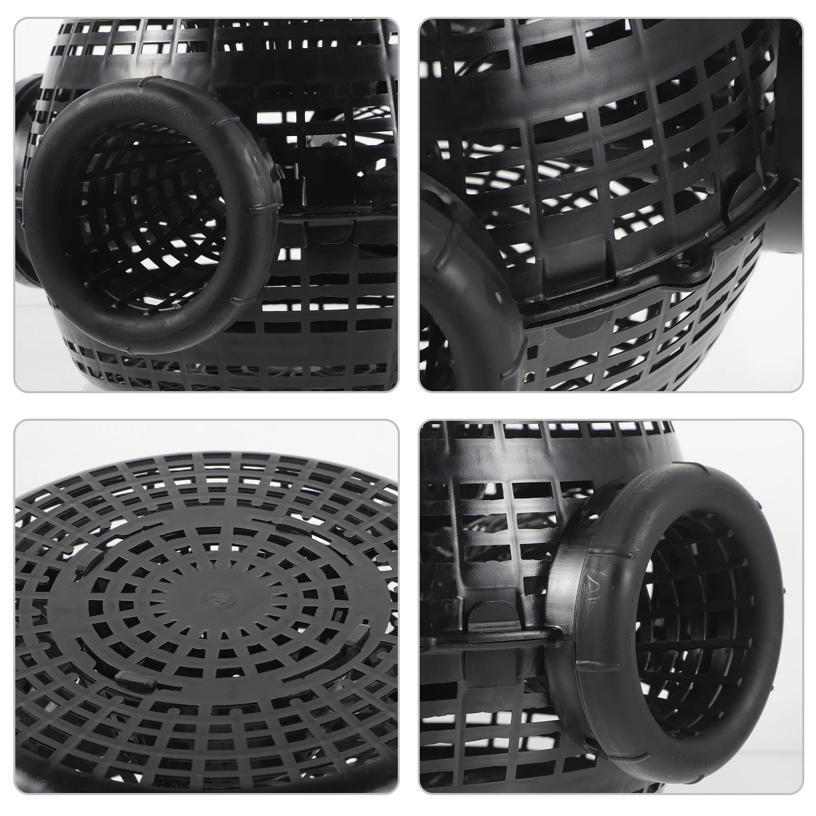 

Fishing Plastic Portable Lobster Crab Crawfish Cage Reusable Durable Net for Bait Saving Fishing Traps