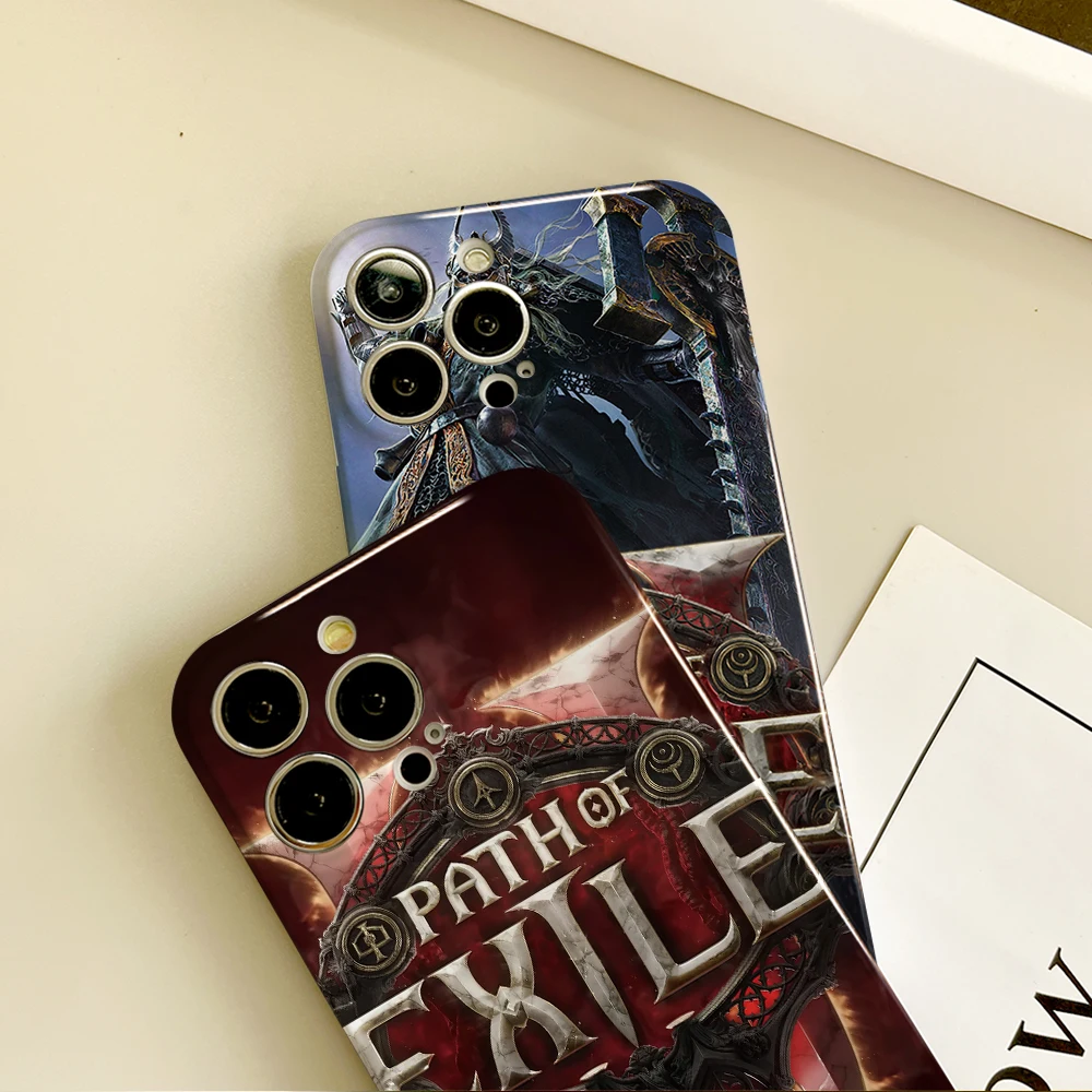 Game P-Path of E-Exile Action Phone Case For Samsung S21 FE S23 22 Ultra Plus A 04 E 33 5G Allinclusive Tough Personalized Cover