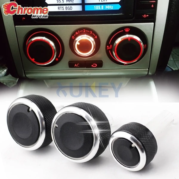 

3PC Heater Climate Control Switch Knobs For SEAT Arosa Leon MK1 Toledo MK2 1M Car Air Conditioning Dials Heat Knob