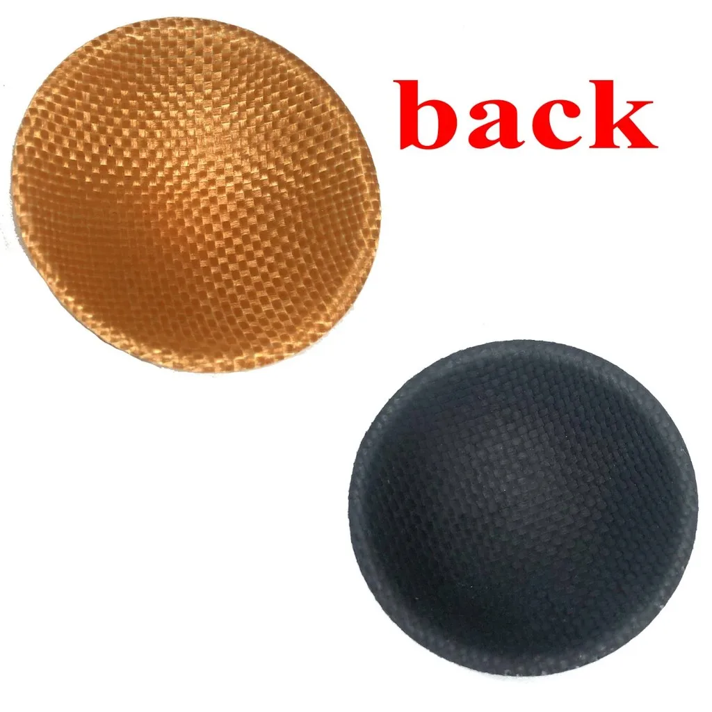 1pcs 3 4 5 6.5 8 inch Fiberglass Speaker Basin Rubber Edge Braided dust Cap Fiberglass basin woven rubber edge horn - view 5