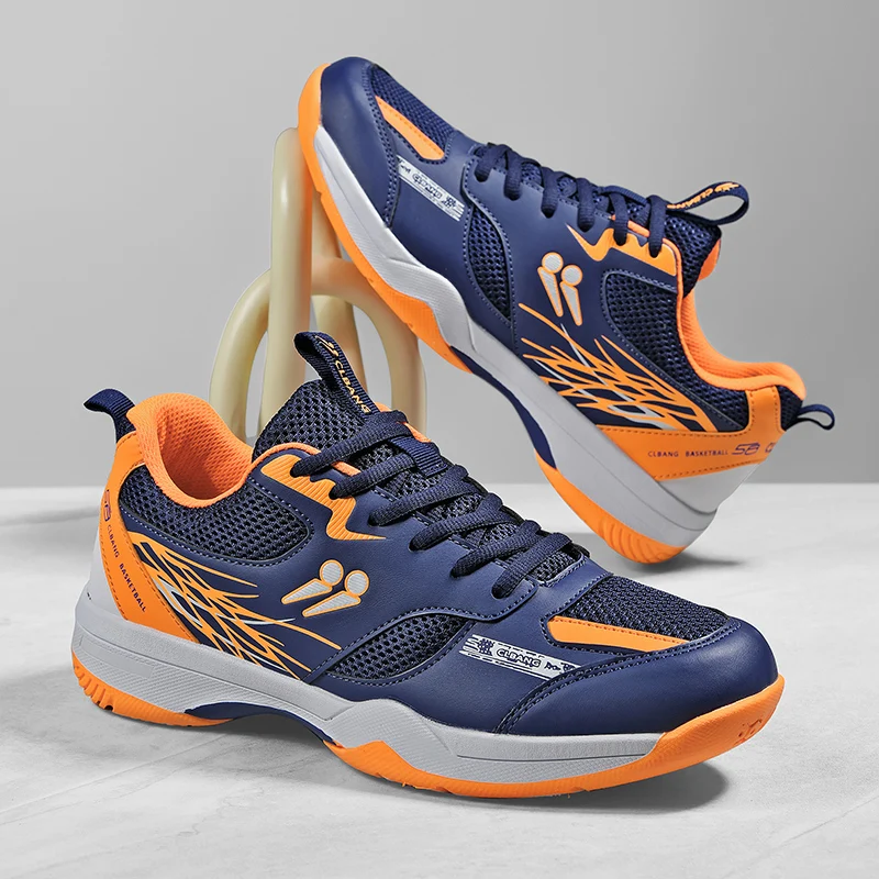 

Breathable Tennis Shoes Men Women Outdoor Badminton Training Shoes Lightweight Sneakers Non-slip Athletic Shoes Ping-pong Shoes