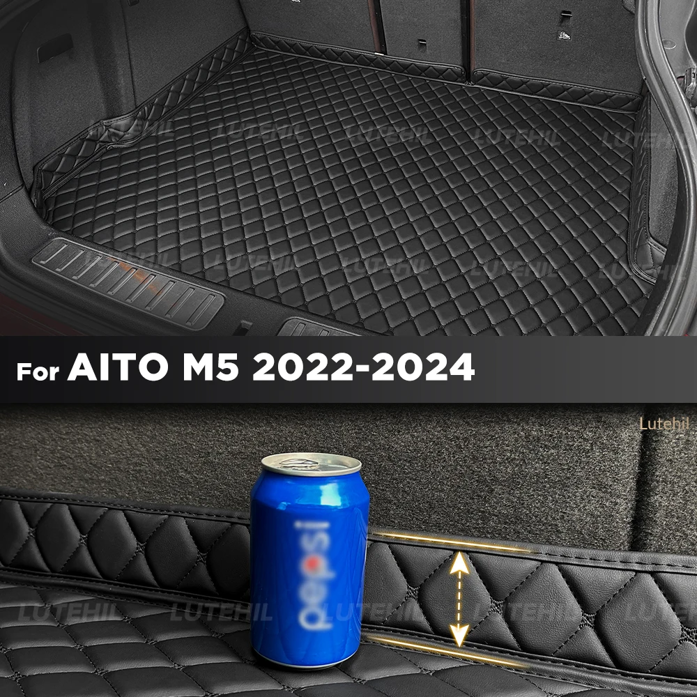 

For AITO M5 2022-2024 Car Trunk Mat Car Cargo Liner Protective Pad Interior Accessories