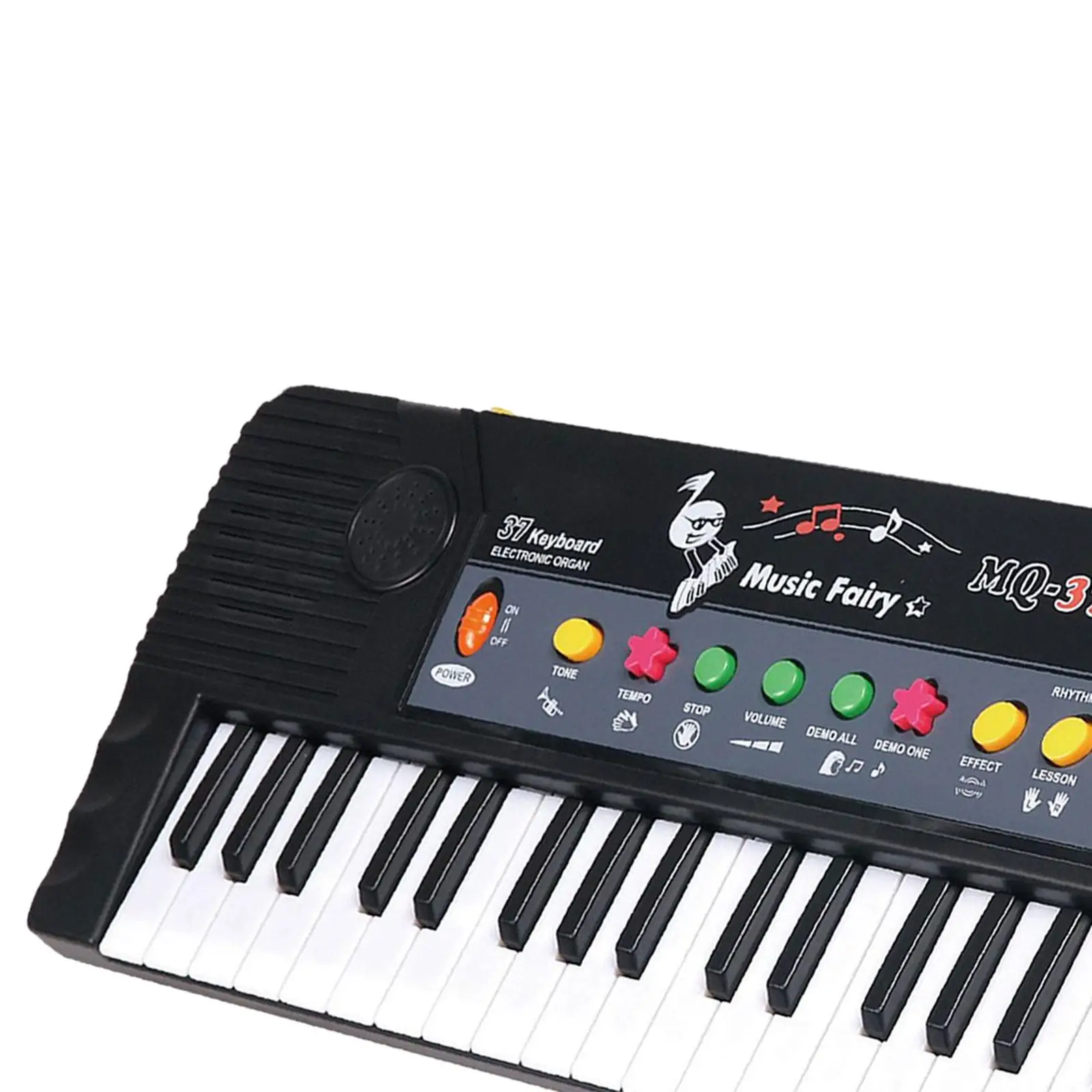 Eletric Piano Keyboard Instrument Toy 37 Key Xmas Gift Digital Music Piano Keyboard Electronic Organ for Teaching Children