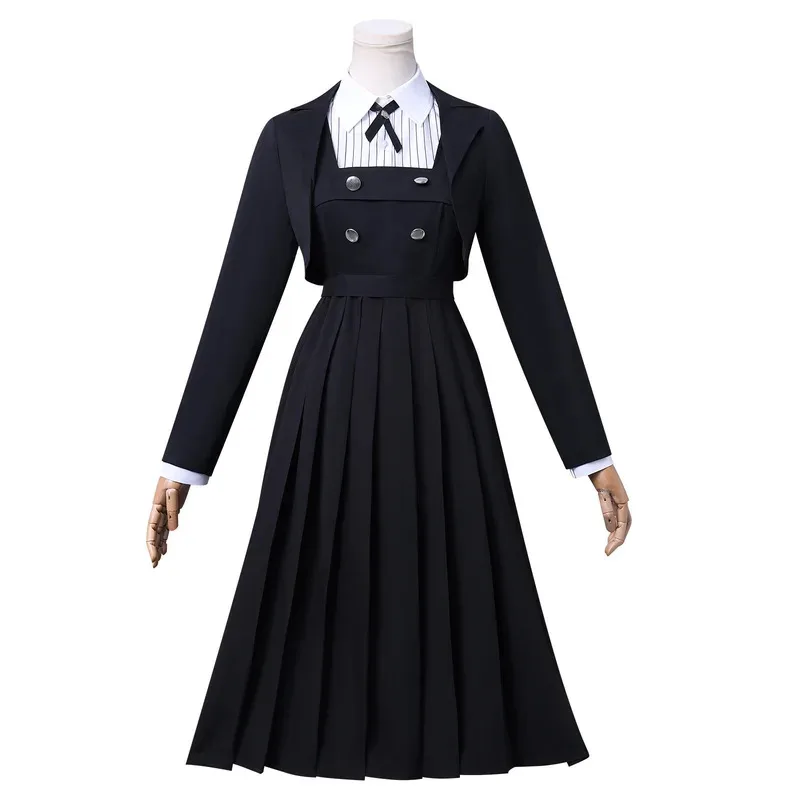 

Anime rock is a feminine modesty Shiraya Tamaki cosplay costume wig Japanese JK black school uniform skirt woman suit