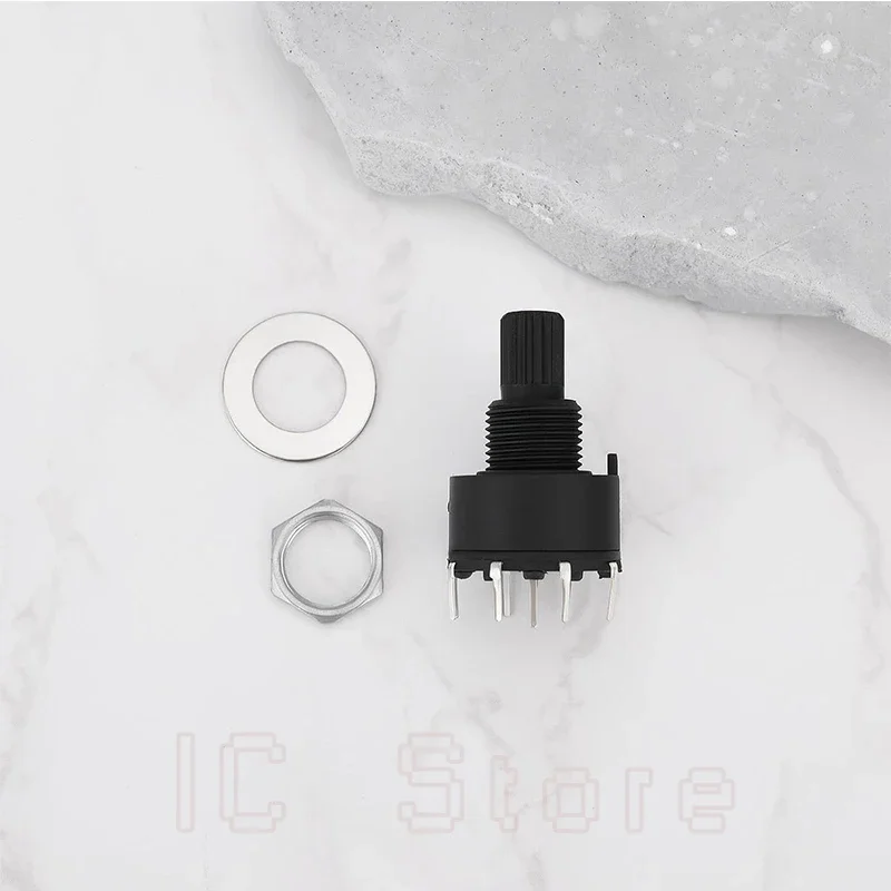 10PCS RS16 RS26 Selectable Band Rotary Channel Selector Switch Single Deck 1P12T 2P6T 3P4T 4P3T 1P5T