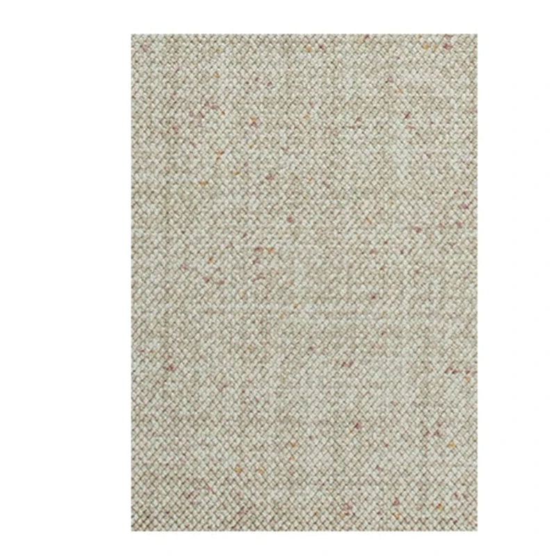 High-end Handmae Wool Thick Carpet Plain Color Large Office Hotel Floor Rug Home Bedroom Soft Thick Carpet Living Room Rug