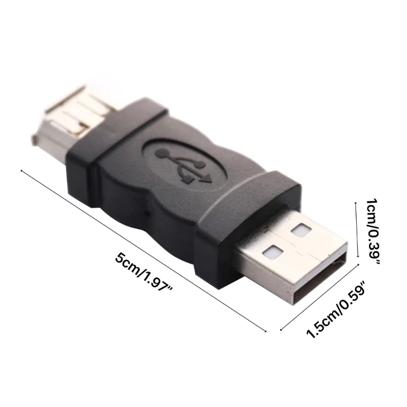 USB2.0 Мужской адаптер Firewire IEEE 1394 6P Женский адаптер Конвертер Удлинитель Разъем и использование для сканеров, принтеров