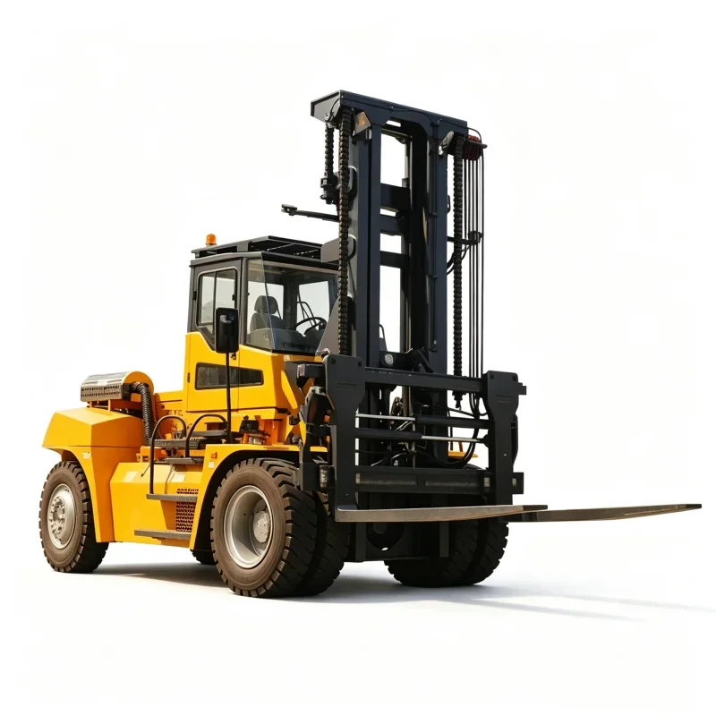 XLF160 Counterbalance Forklift 16 Ton Diesel Powered Forklift Truck 5000mm Max Lifting Height for Heavy Load Logistics Operation