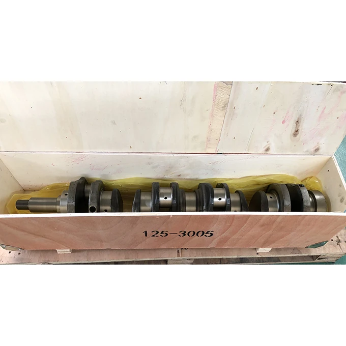 1253005 125-3005 3066 S6KT    Engine Spare Parts Crankshaft for  Excavator E320B E320C