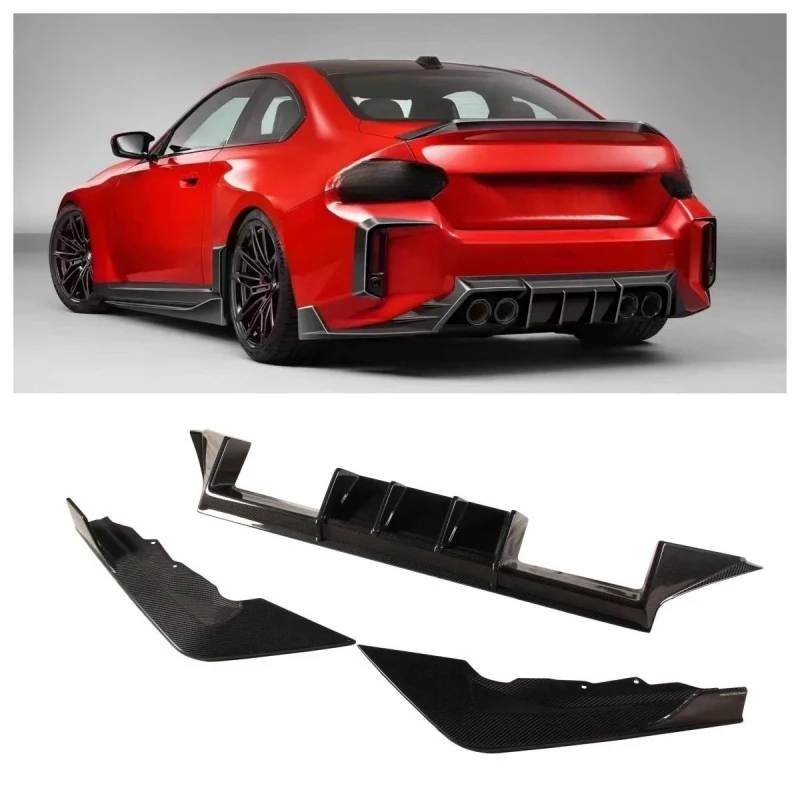 

High Quality Dry Carbon Fiber Rear Bumper Lip Rear Diffuser for M2 G87