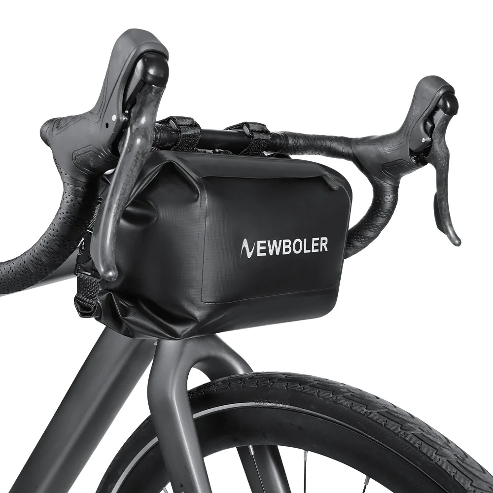 NEWBOLER NEUE 7L Fahrrad Vorne Rohr Tasche Wasserdichte Fahrrad Lenker Korb Pack Radfahren Front Rahmen Pannier Fahrrad Zubehör – Detail 13