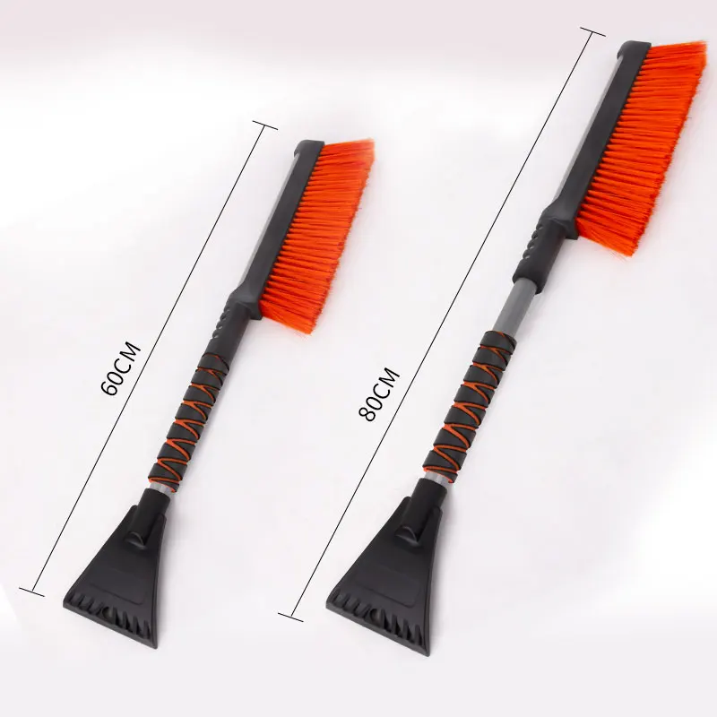 Snow Removal Shovel, Retractable Ice Scraper Snow Brush, 3 In 1 Telescopic Car Snow Shovel For Car Windshield