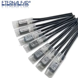 Temperature Control Switch 17AM 10A 60-180C Motor Over-Temperature Thermal protector Temperature Switch Over-Current Protector