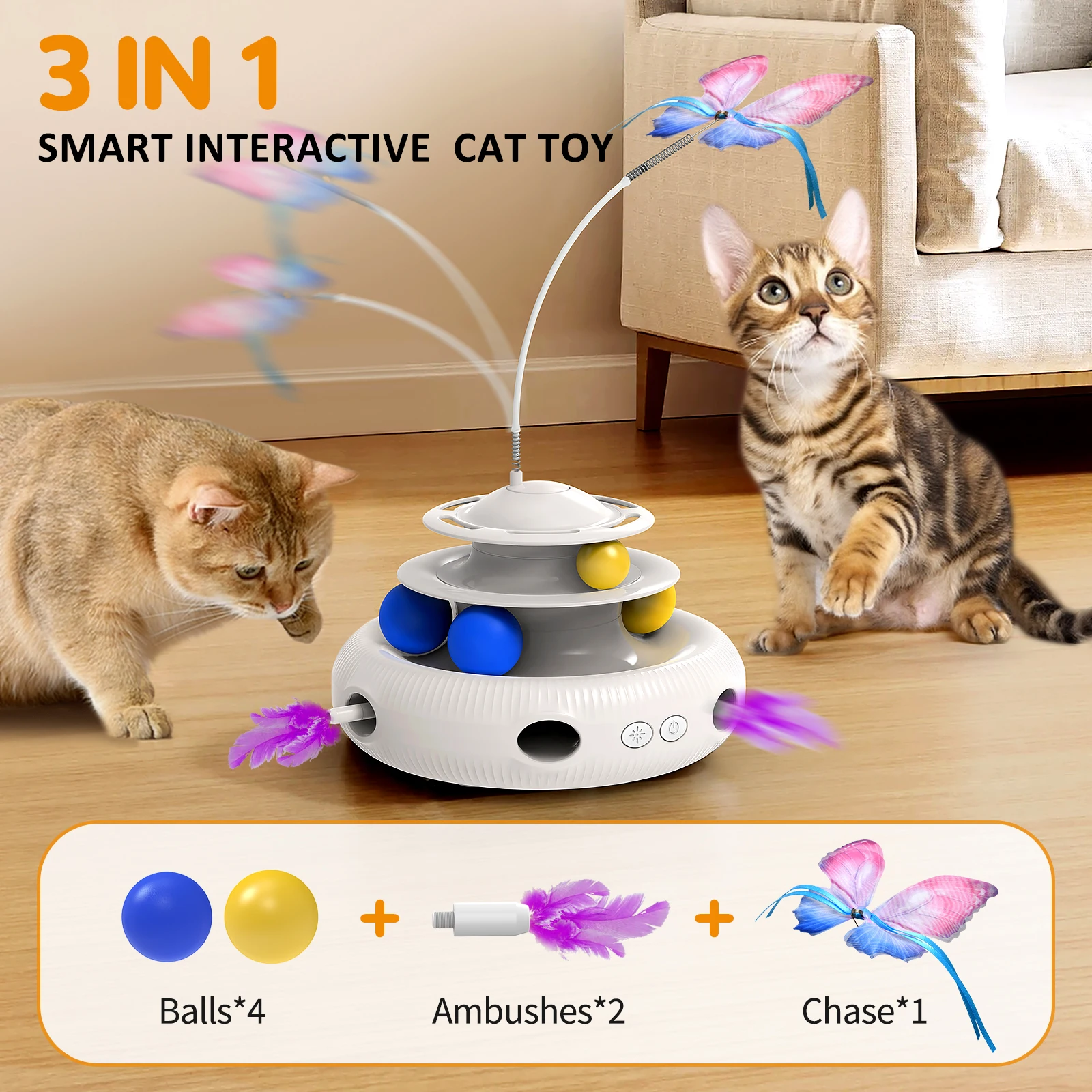 Thumbnail 4 - #8 Trending Automatic Laser Cat Toys Right Now