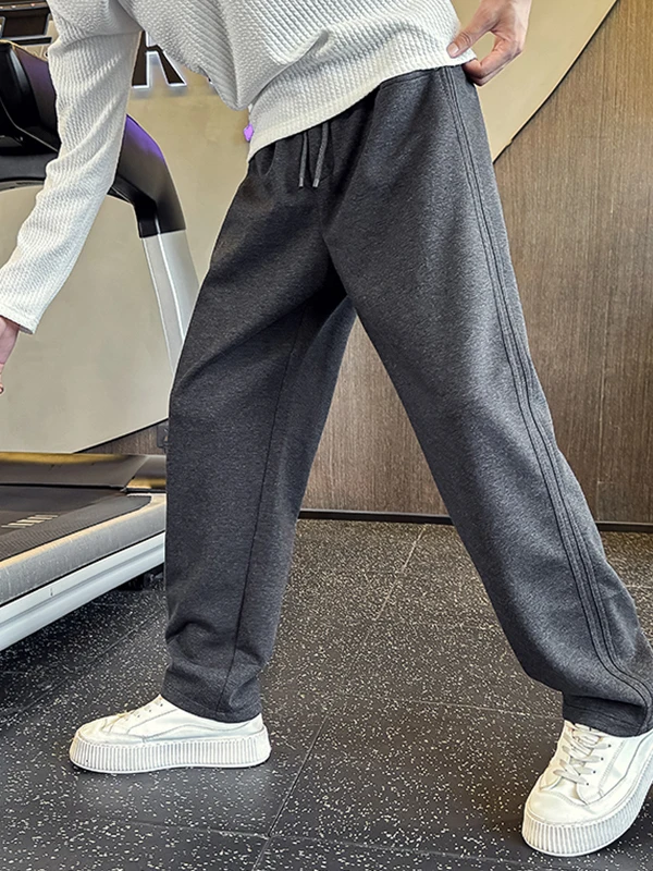 

Мужские свободные повседневные брюки American Sle, осенняя новинка, модные прямые брюки, молодежные, ветрозащитные.