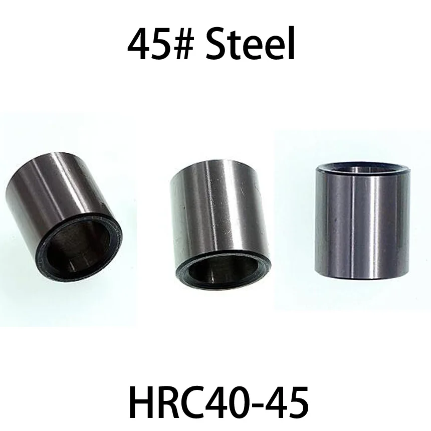 18*24*15/20/25/30/35/40/45/50/55/60/65/70/75mm S45C Steel HRC45 Bushing A Type Plastic Mould Leader Sleeve Straight Guide Bush