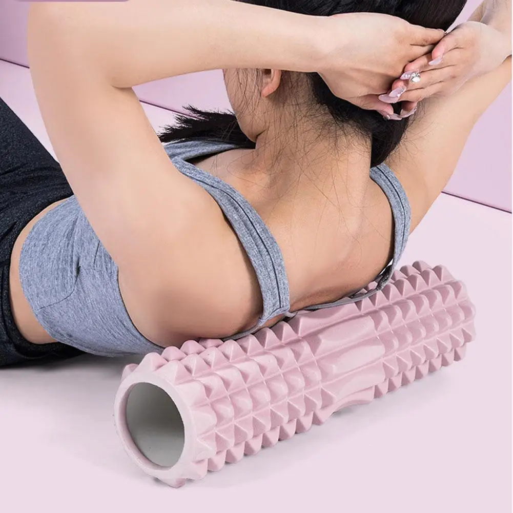 Yoga Foam Roller Muscle Massage Block Pilates Tools Yoga Column Fitness Foam Roller Set Gym Yoga Brick Exercise Equipment ﻿
