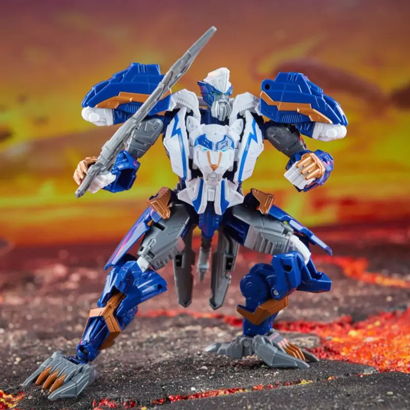 

Hasbro Genuine Transformers Legacy United Voyager Class Thundertron Seeker Squadron Thrust Action Figure Toys for Boys Gift